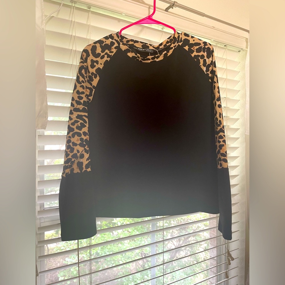 Cheetah print top